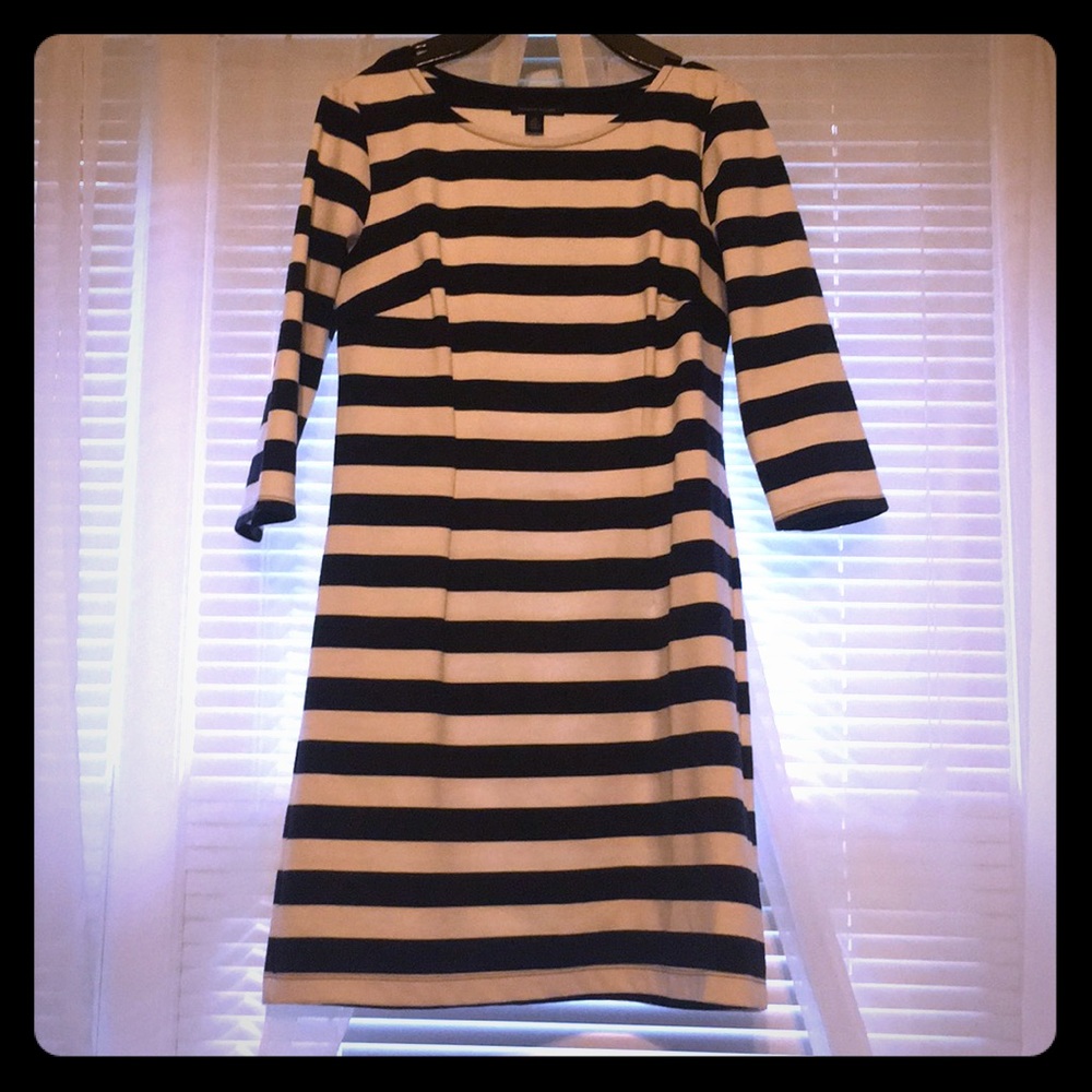 Tommy Hilfiger navy and white dress